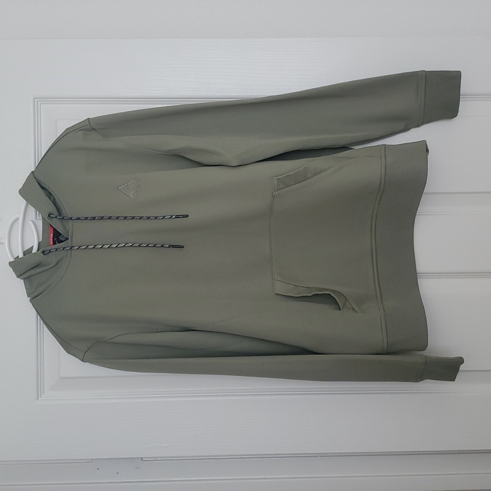 Gerry Hoodie Waffle Knit Sweatshirt Green